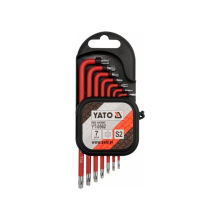 Set chei Torx YATO 7 piese T9-T30 S2
