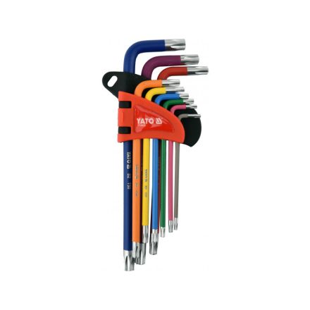 Set chei YATO Long Torx 9 piese T10 - T50 S2