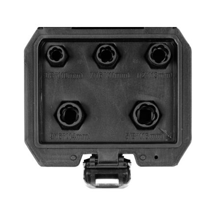 Set de îndepărtare a șurubelniței YATO 5 părți 3/8" 10-16 mm CrMo