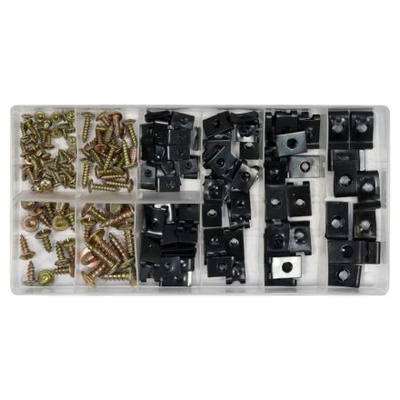 Set șuruburi și șaibe pentru caroserie YATO 170 de piese