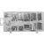YATO Arbore cotit, set pană fulie 60 piese