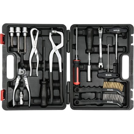 Kit de montare sistem de franare YATO 15 piese 1/2" 3/8" CrV