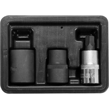 YATO Set chei tubulare ansamblu etrier frână 3 părți 1/2" CrV