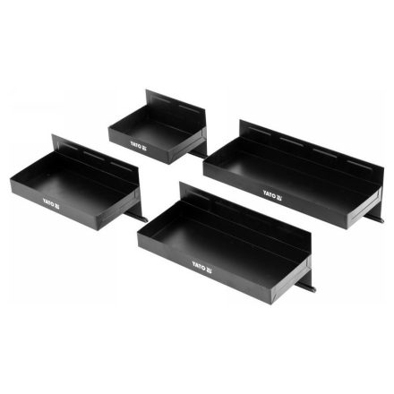Set rafturi magnetice YATO 4 piese