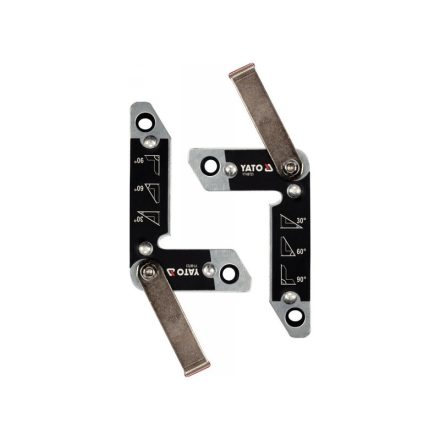 Magnet suport piese de prelucrat YATO 30-60-90°/32 kg (2 buc)