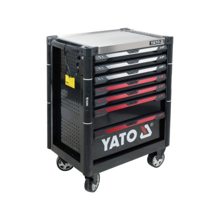 YATO Carucior gol pentru scule cu 7 sertare