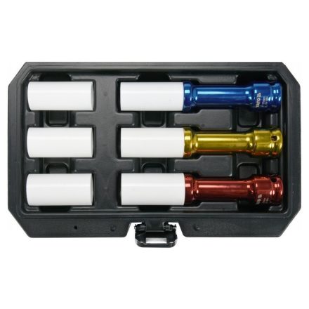 YATO Set prize jante din aliaj 6 piese 1/2" 17/19/21 mm CrMo