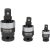 Set de conectori de îmbinare a mașinii YATO 3 părți 1/4" 3/8" 1/2" CrMo