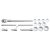 YATO Set chei tubulare 15 piese 3/4" 30-60 mm CrV