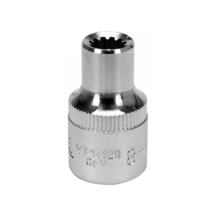 Cheie tubulară YATO Spline 1/2" 8 mm CrV