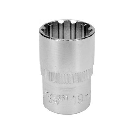 Cheie tubulară YATO Spline 1/2" 19 mm CrV