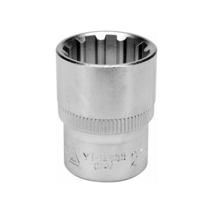 Cheie tubulară YATO Spline 1/2" 21 mm CrV