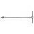 YATO Cheie articulată în T 8 mm / 450 mm CrV