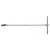 YATO Cheie articulată în T 14 mm / 450 mm CrV