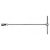YATO Cheie articulată în T 17 mm / 450 mm CrV