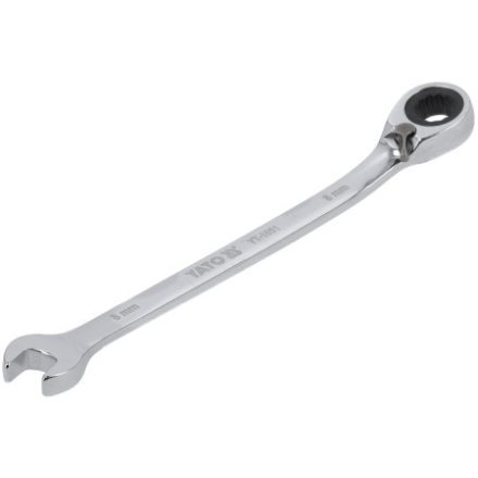 Cheie Reversibilă YATO cu clichet 8 mm / 140 mm 72T CrV