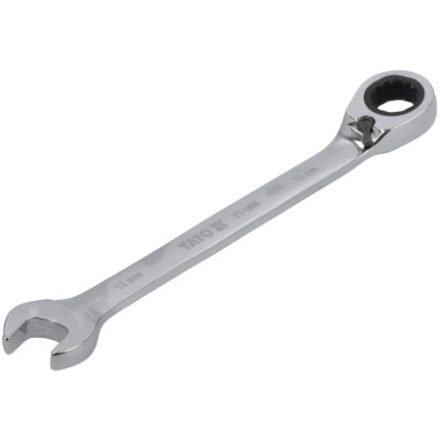 Cheie reversibilă cu clichet YATO 13 mm / 180 mm 72T CrV