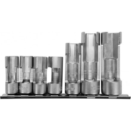 YATO Set chei tubulare deschise 7 piese 3/8", 1/2" CrV
