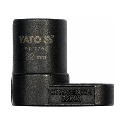Cheie tubulare YATO pentru senzor lambda 22 mm CrMo