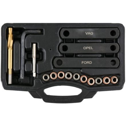 YATO Kit reparatie filet etrier 16 piese M19x1,25 mm HSS