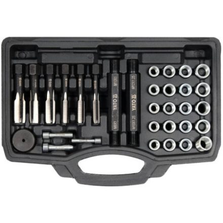 Kit reparare filet bujii incandescente YATO 33 piese