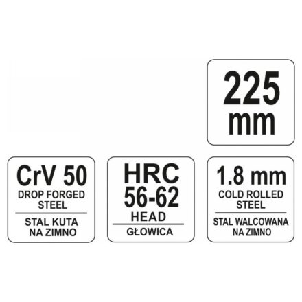 YATO Clește pentru plasă 225 mm