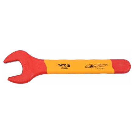 Cheie YATO 21 mm / 195 mm CrV izolata pana la 1000 V