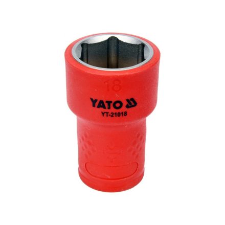 YATO Cheie tubulară izolată 3/8" 18 mm 1000 V CrV