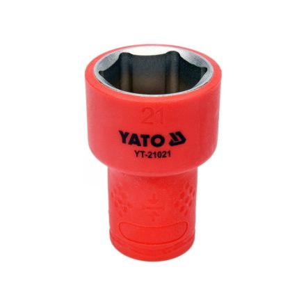 YATO Cheie tubulară izolată 3/8" 21 mm 1000 V CrV