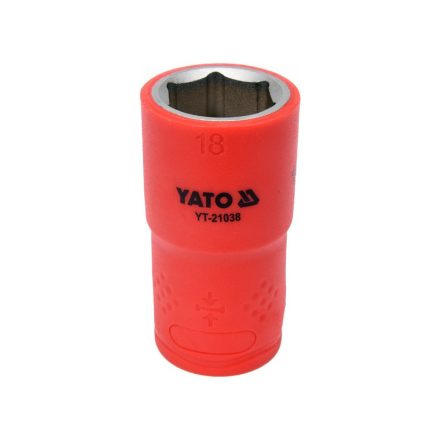 YATO Cheie tubulară izolată 1/2" 18 mm 1000 V CrV