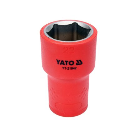 YATO Cheie tubulară izolată 1/2" 22 mm 1000 V CrV