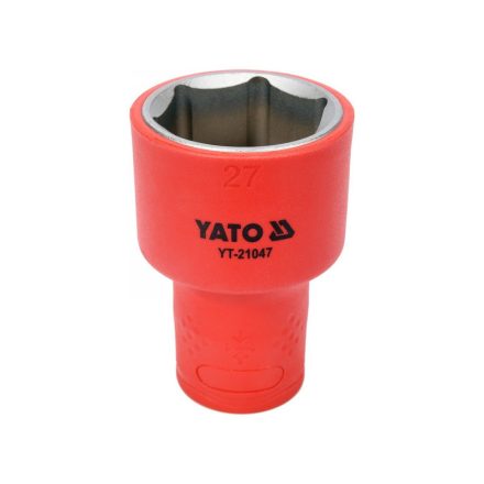 YATO Cheie tubulară izolată 1/2" 27 mm 1000 V CrV
