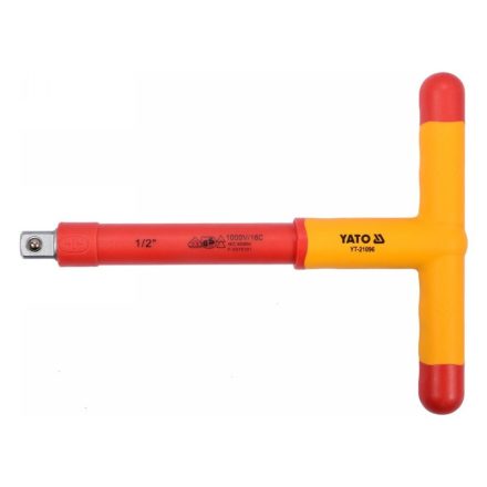 Manivela YATO in forma de T 1/2" izolata pana la 1000 V CrV