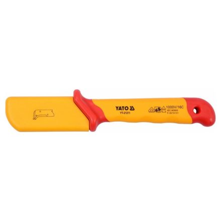YATO Cuțit pentru tăierea cablurilor 38 x 155 mm, izolat până la 1000 V