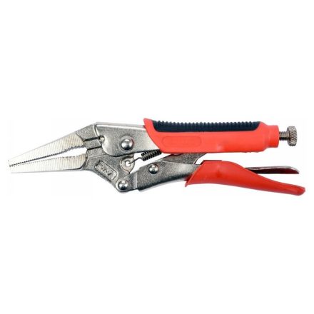 YATO Clește cu autoblocare cu nas lung 165 mm cu mâner cauciucat