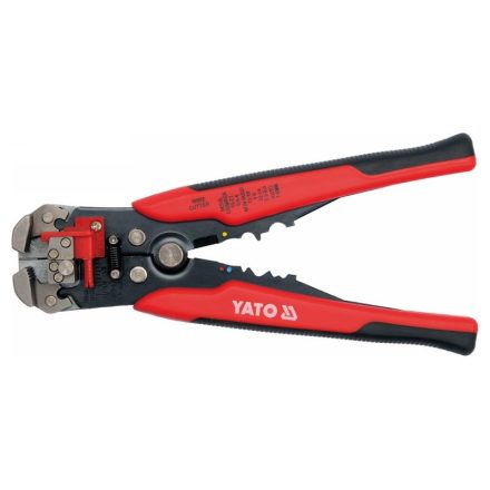 YATO Clește de decablat și sertizat, 205 mm/0,2-6,0 mm2