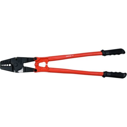 Cleste de sertizare YATO pentru cabluri de otel 600 mm/4,8-11,3 mm