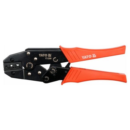 YATO Clește crimpat cu clichet 230 mm/0,5-6,0 mm2
