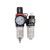 Filtru de aer pneumatic YATO cu regulator de presiune si rezervor de grasime 1/4" 25 cmc