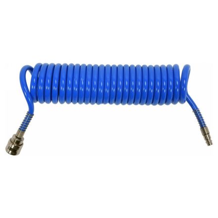 Furtun pneumatic YATO (spiral) cu conector rapid 5,5 x 8 mm x 5 m