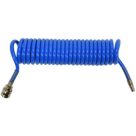 Furtun pneumatic YATO (spiral) cu conector rapid 6,5 x 10 mm x 5 m