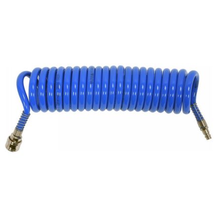 YATO Furtun pneumatic (spiral) cu conector rapid 8 x 12 mm x 5 m 1,2 MPa