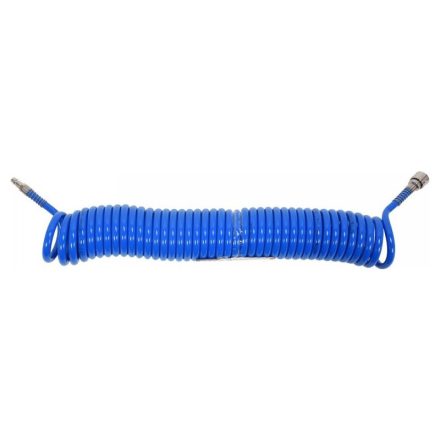 YATO Furtun pneumatic (spiral) cu conector rapid 8,0 x 12 mm x 10 m 1,2 MPa