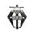 Racleta YATO Baterie si brat stergator cu 2 gheare 5-30 mm