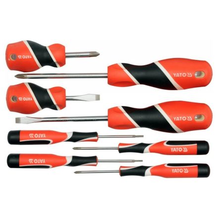 Set de șurubelnițe YATO 8 piese magnetice S2