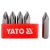 YATO Set capete de bit 5 bucăți PH2 36 mm (pentru YT-2800, YT-2801) CrV