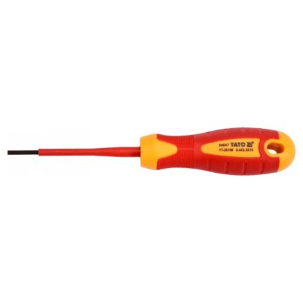 Șurubelniță YATO 2,5 x 75 mm izolată până la 1000 V