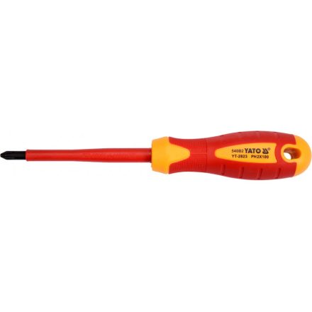 Șurubelniță YATO PH2 x 100 mm izolată până la 1000 V