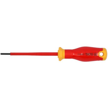 YATO Șurubelniță plată 3 x 100 mm, subțire, izolată până la 1000 V