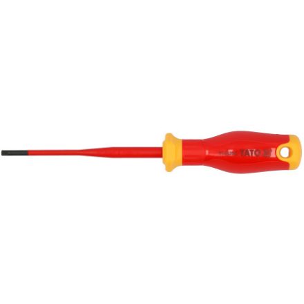 YATO Șurubelniță plată 3,5 x 100 mm, izolație până la 1000 V, design subțire